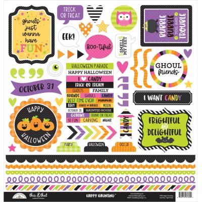Doodlebug Happy Haunting Stickers  - This & That